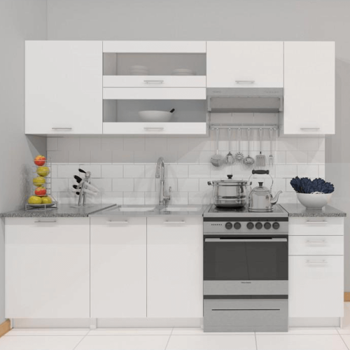 Dolná skrinka, biela, FABIANA S - 80ZL