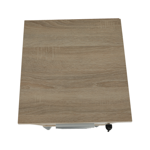 Kontajner so zámkom, dub sonoma/biela, JOHAN 2 NEW 12