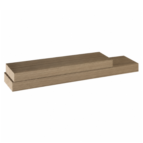 Polica, dub trufel, 80x25, GANA FY 11044-4 80 Polica, dub trufel, 80x25, GANA FY 11044-4 80