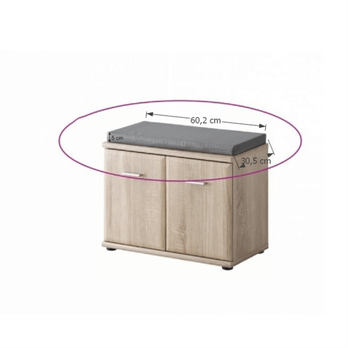 Poduška k botníku, MARIO 2 NEW TYP F