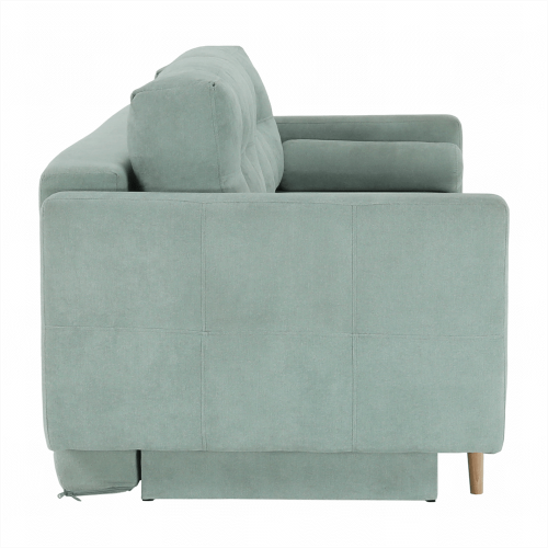 Pohovka rozkladacia, mentol látka Queens, AURELIA