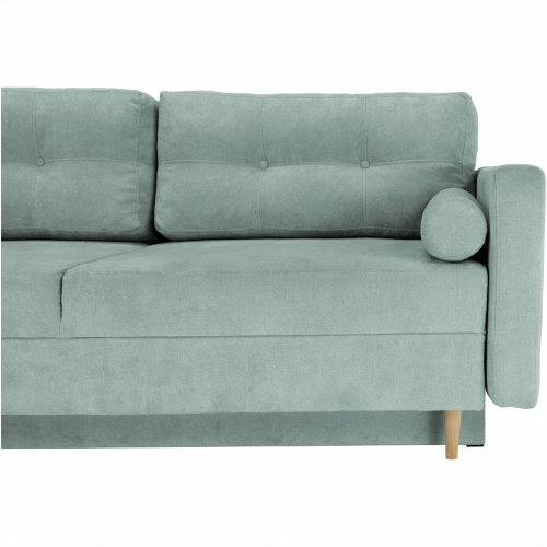 Pohovka rozkladacia, mentol látka Queens, AURELIA