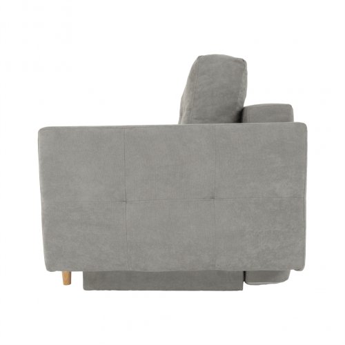 Pohovka rozkladacia, sivá látka Queens, AURELIA