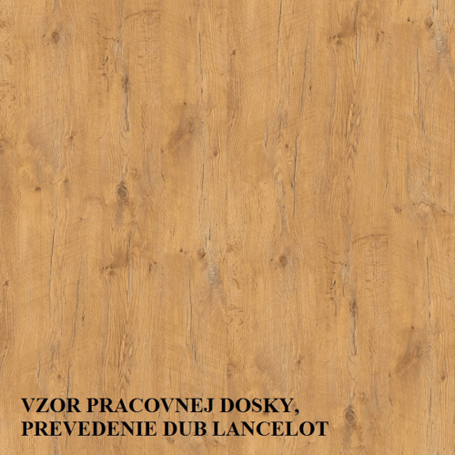 Spodná skrinka s výsuvným košom, dub lancelot, VEGA D30 CARGO BB