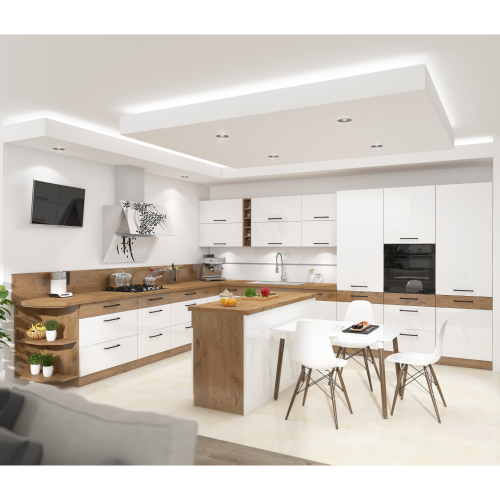 Spodná policová skrinka, dub lancelot, VEGA 30 D OTW BB