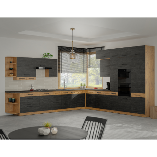 Spodná policová skrinka, dub lancelot, VEGA 30 D OTW BB