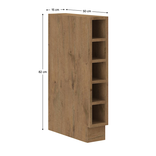 Spodná policová skrinka, dub lancelot, VEGA 15 D OTW BB