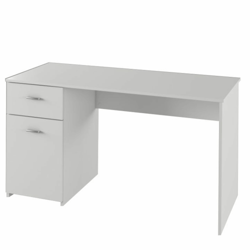 PC stôl, biela, BANY