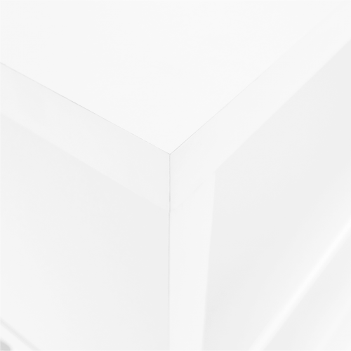 Regál, biela/jemný lesk, BENITO