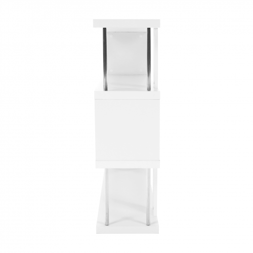 Regál, biela/jemný lesk, BENITO