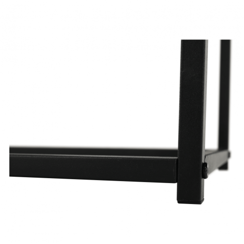 Príručný stolík, čierna/betón, TENDER