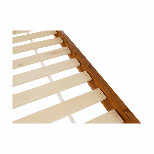 Posteľ, borovicové drevo v odtieni dub, 180x200, PROVO NEW