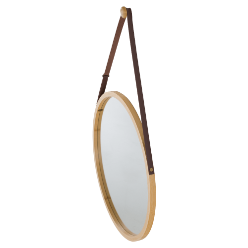 Zrkadlo, prírodný bambus, LEMI 1