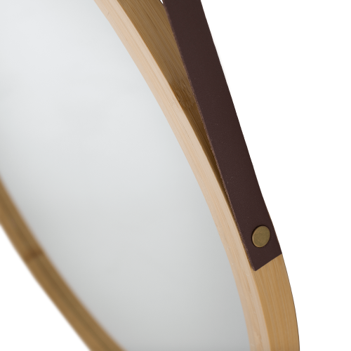 Zrkadlo, prírodný bambus, LEMI 1