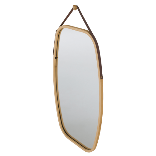 Zrkadlo, prírodný bambus, LEMI 3