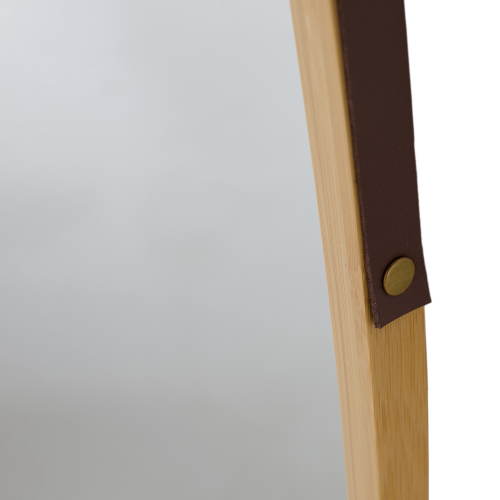 Zrkadlo, prírodný bambus, LEMI 3