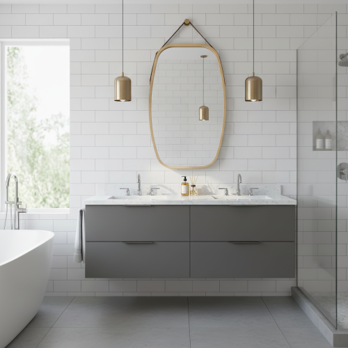 Zrkadlo, prírodný bambus, LEMI 3