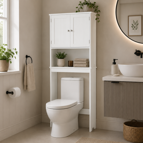 Skrinka nad WC, biela, ATENE TYP 5 Skrinka nad WC, biela, ATENE TYP 5