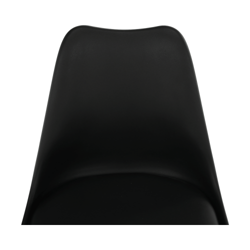 Stolička, čierna/buk, BALI 2 NEW