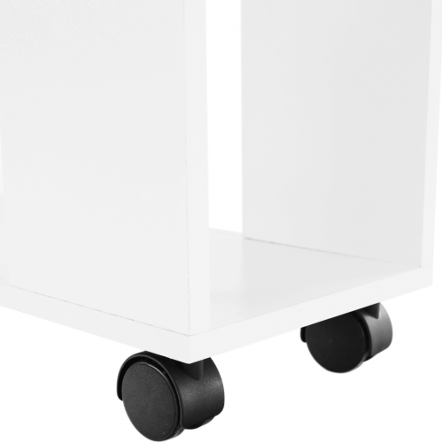 Príručný stolík, biela, ZOELA NEW