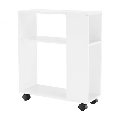 Príručný stolík, biela, ZOELA NEW