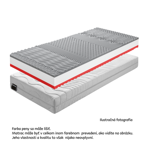 Matrac, penový, 180x200, BE TEMPO 30 NEW