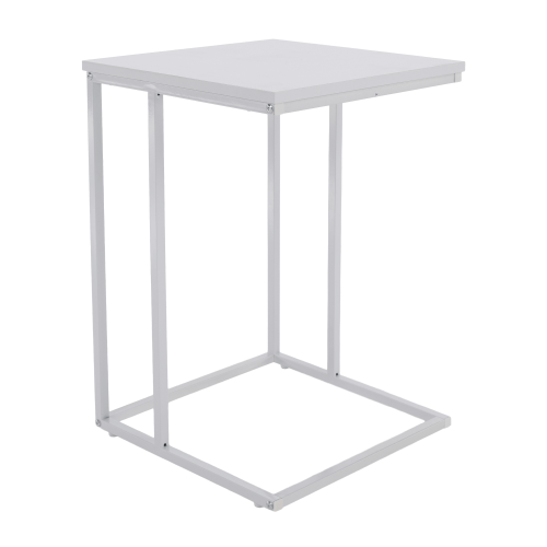 Príručný stolík, biela, KALA