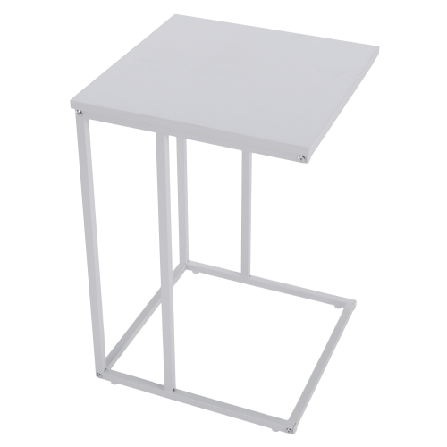 Príručný stolík, biela, KALA