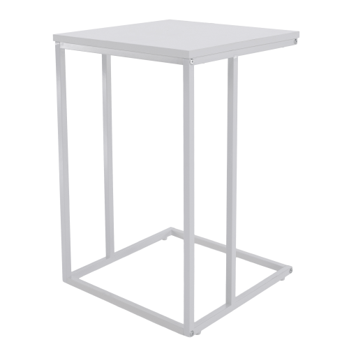 Príručný stolík, biela, KALA