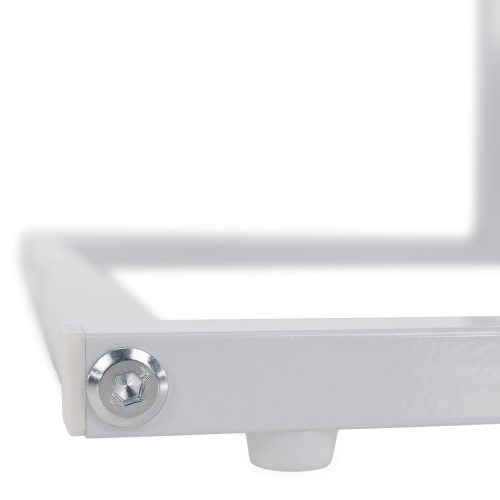 Príručný stolík, biela, KALA