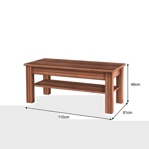 Konferečný stolík, slivka, CHERIS 9