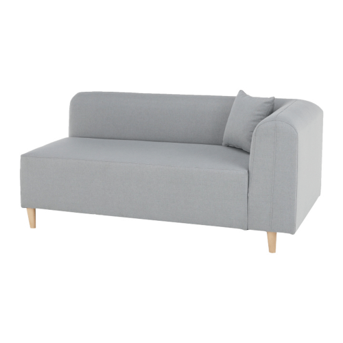 Pohovka, sivá, pravá, BROKEN