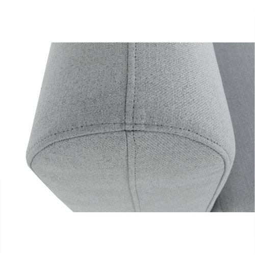 Pohovka, sivá, pravá, BROKEN