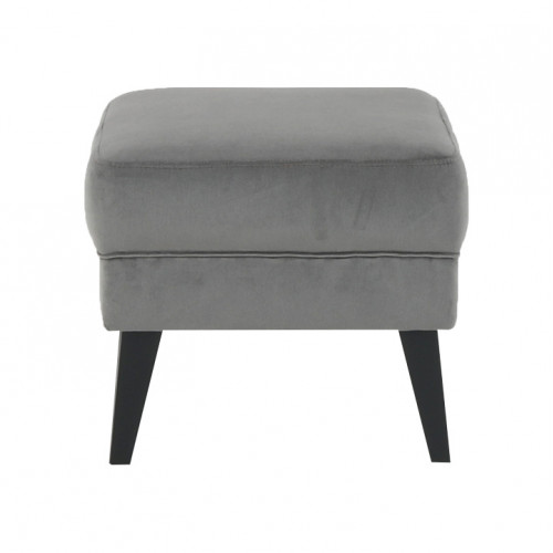 Taburet, svetlosivá/čierna, RODEZA