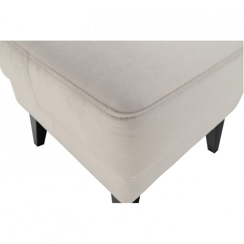 Taburet, krémová/čierna, RODEZA