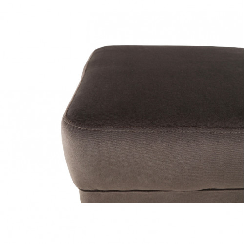 Taburet, taupe-sivohnedá/buk, RODEZA