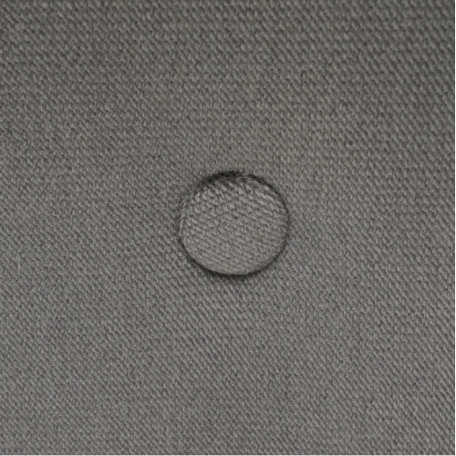 Kreslo-ušiak, svetlosivá/čierna, RODEZA