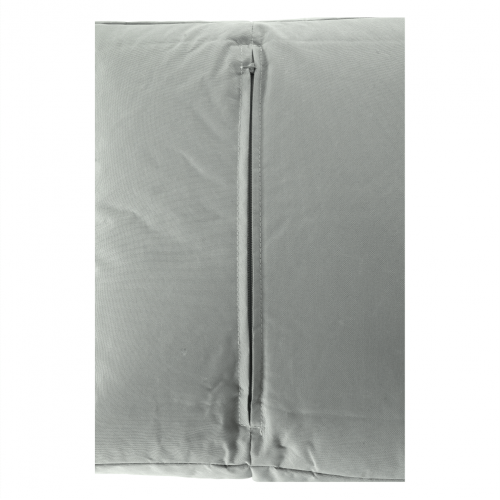 Sedací vak, sivá/zelená/žltá látka, ALIMOR