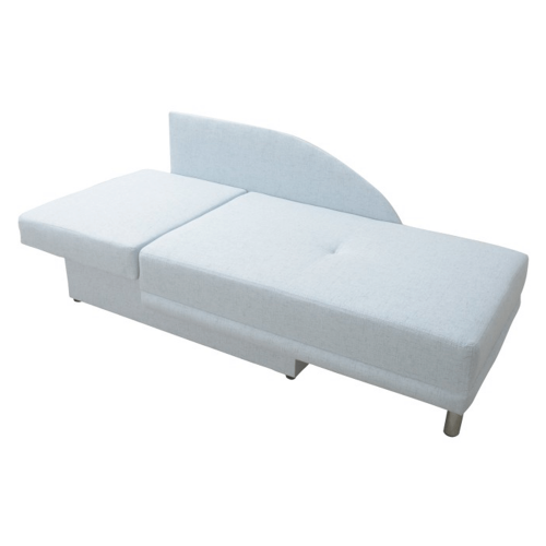 Rozkladacia pohovka, svetlomodrá látka, ľavá, LAUREL