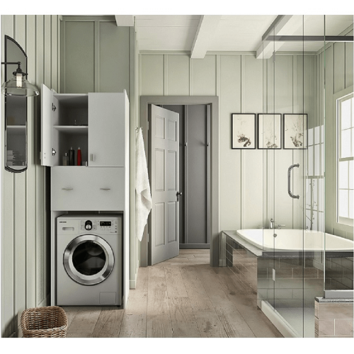 Hlboká skrinka nad práčku, biela, NATALI TYP 9