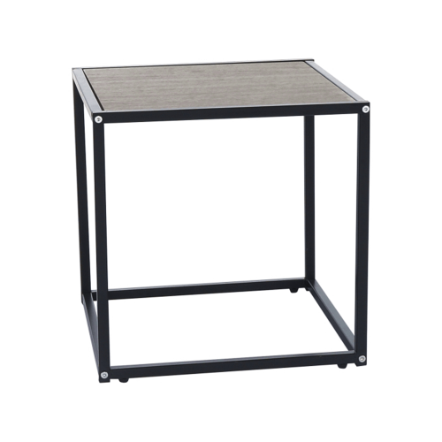 Príručný stolík, dub/čierna, JAKIM NEW TYP 1