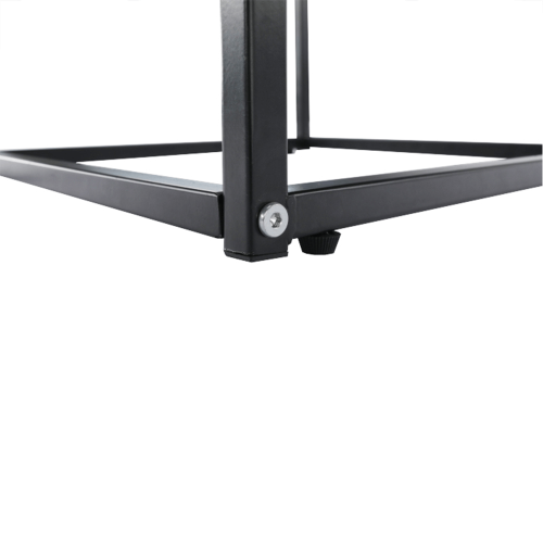 Príručný stolík, dub/čierna, JAKIM NEW TYP 1