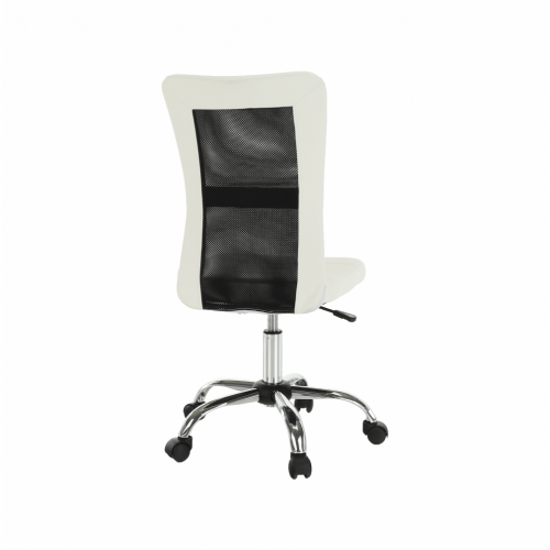 Kancelárske kreslo, čierna/biela, IDOR NEW