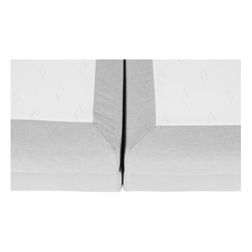 Boxspringová posteľ 180x200, svetlosivá, FERATA KOMFORT