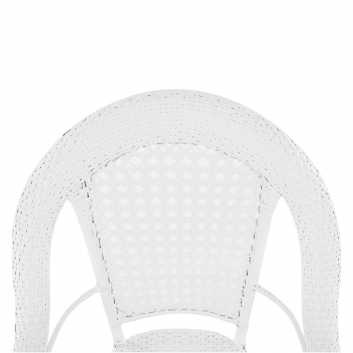 Záhradný set 1+4, biela, KOVEN