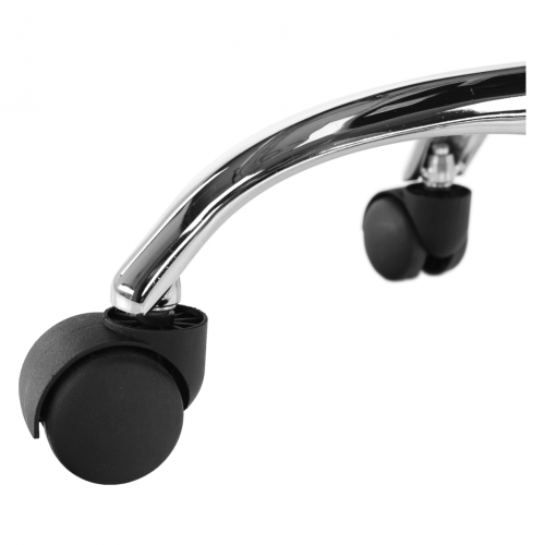 Otočná stolička, modrá/chróm, SELVA