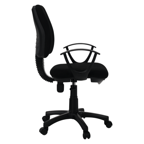 Kancelárska stolička, čierna, COLBY NEW