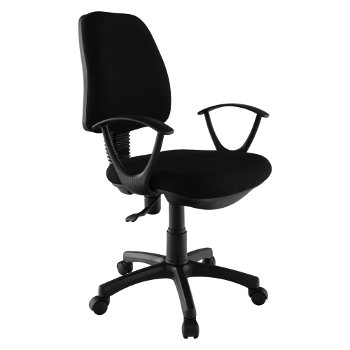 Kancelárska stolička, čierna, COLBY NEW