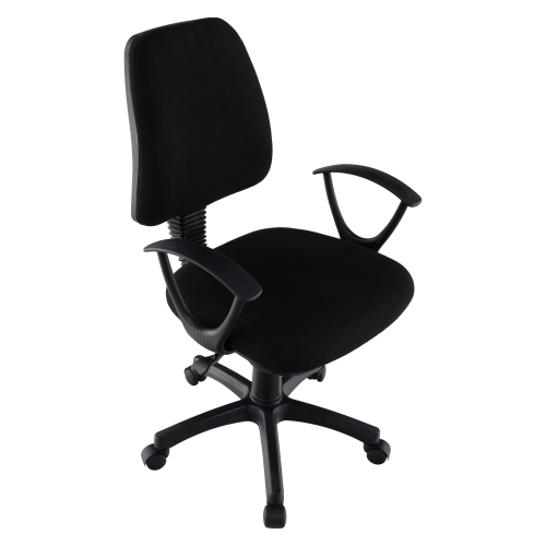 Kancelárska stolička, čierna, COLBY NEW