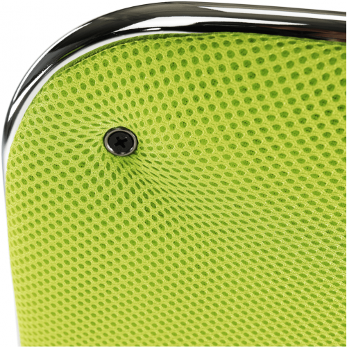 Zasadacia stolička, zelená/čierna sieťovina, BULUT